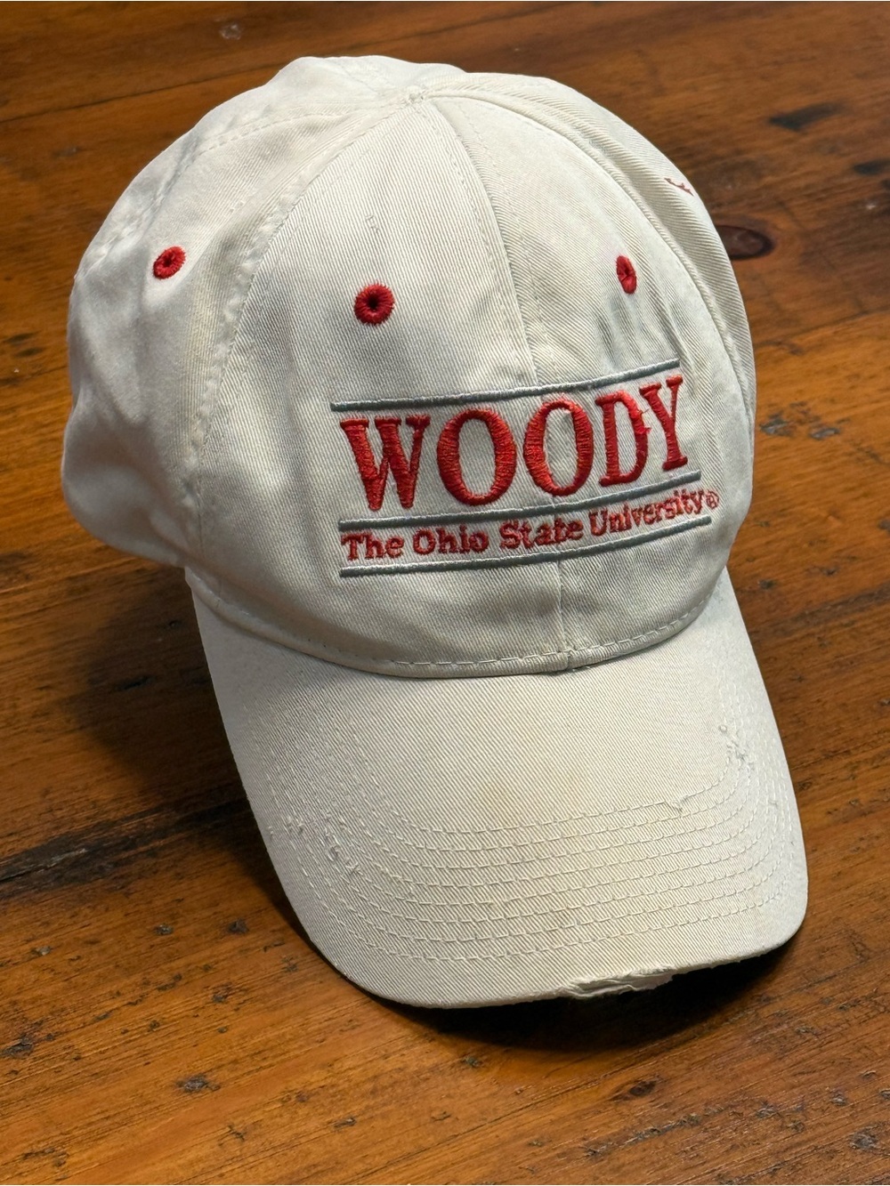 Vintage Headwear Ohio State Buckeyes WOODY SnapBack Ball Cap by The Game